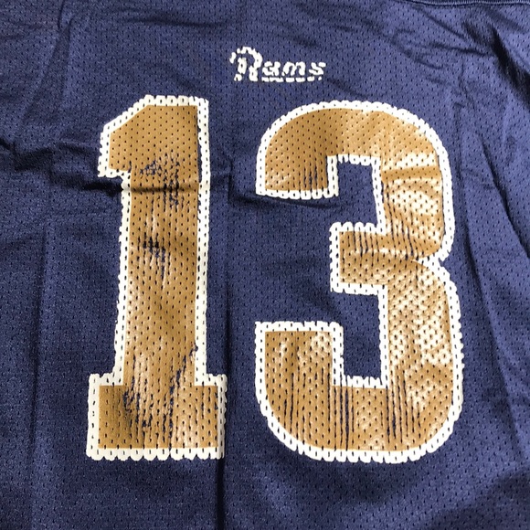 Rams Jersey Size Boys Large Warner Number 13♥️🌈 - Picture 2 of 8